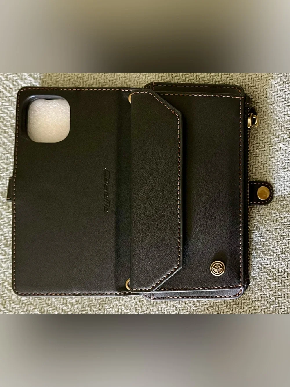 NWT CaseMe brown iPhone 13 mini phone case. Bin 1